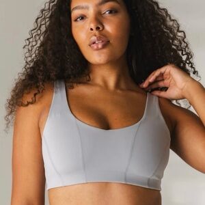 Gray Vitality Fossil Corset Bra